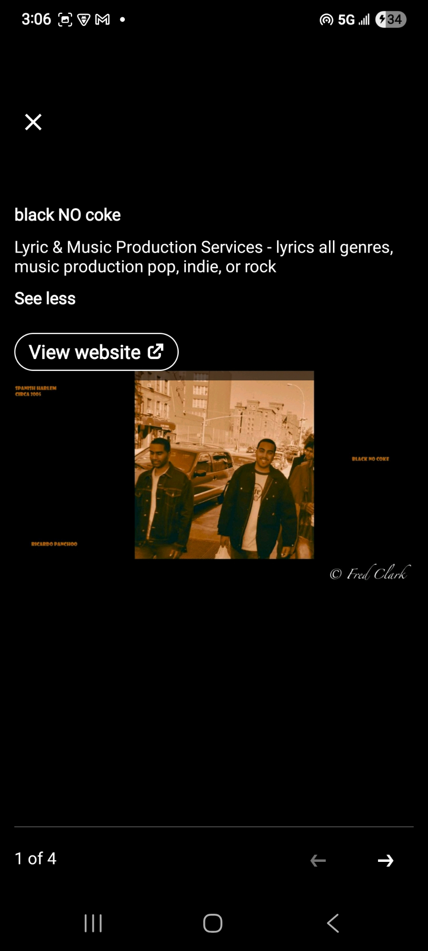 Black NO Coke — Spanish Harlem circa 2005